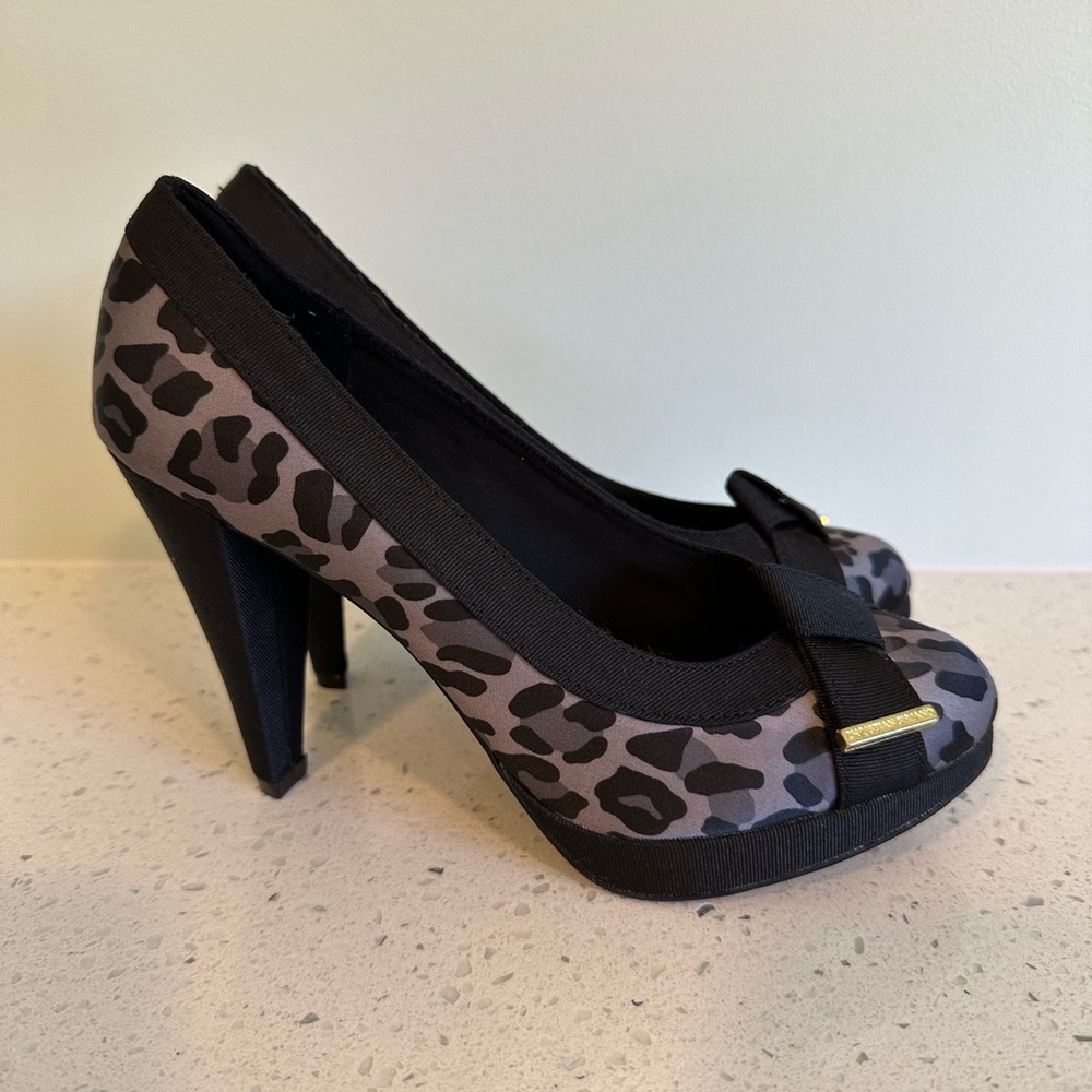 High heel Leopard Print Shoes